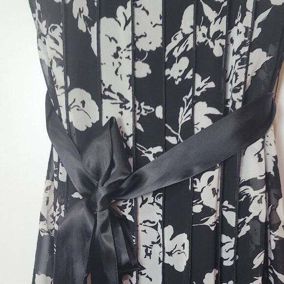 Jessica Howard Womens Floral Print Sleeveless Dress Size 10 - Picture 13 of 14